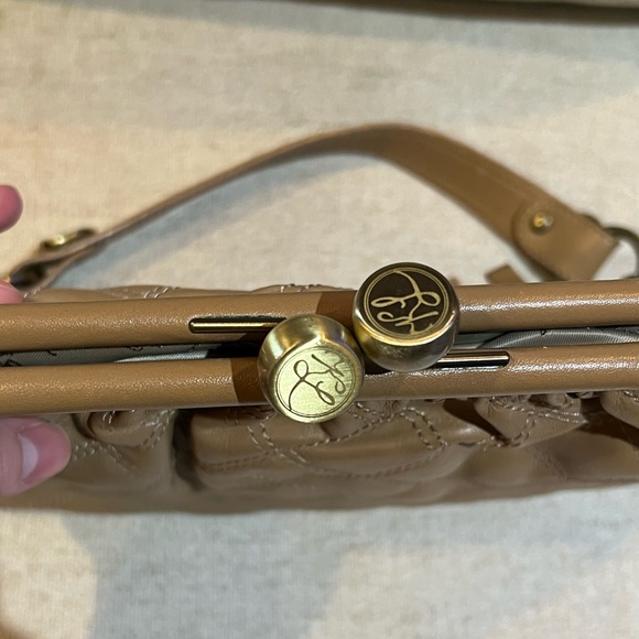 Kate Landry Leather Quilted Bag - Picture 5 of 10